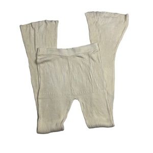 Ribbed sweater pants